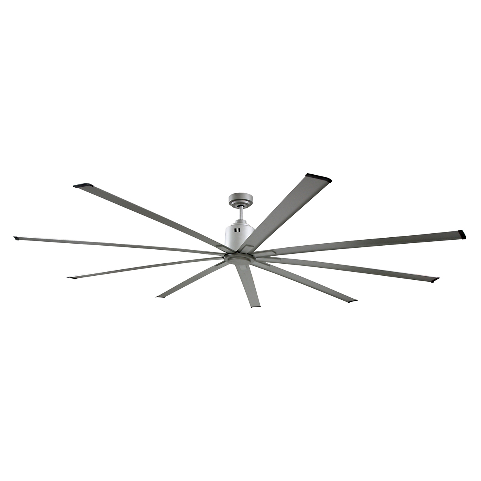 Maxx Air, 96in. Indoor 6-Speed Ceiling Fan, Brushed Nickel, Fan Diameter 96 in, Fan Blade Span 60+, Air Delivery 13000 cfm, Model# ICF96UPS